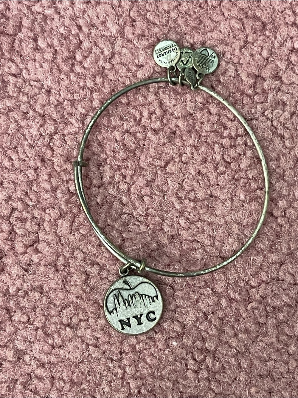 Alex & Ani Silver bangle